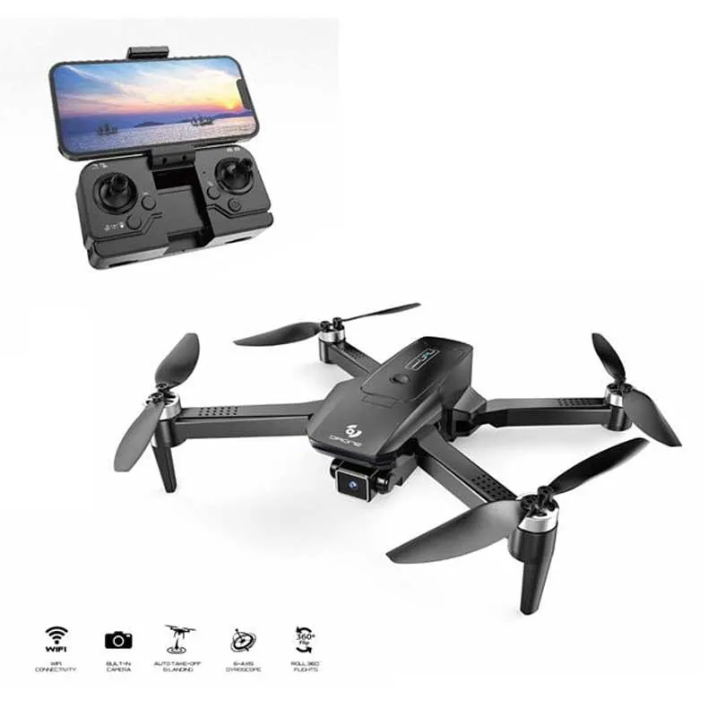 Сгъваем дрон с GPS и вградена HD камера