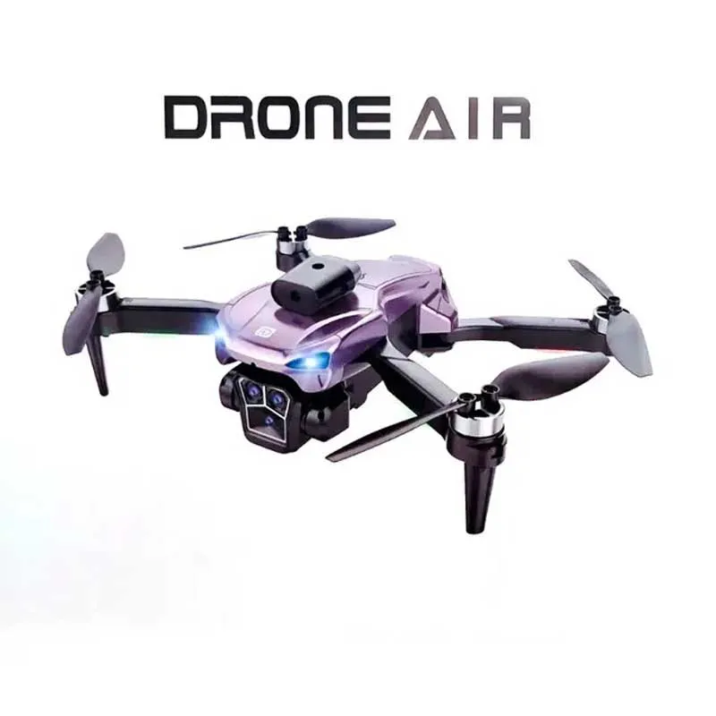 Сгъваем дрон с камера и сензори за препятствия, лилав цвят