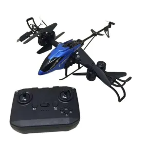 Сгъваем дрон с ULTRA HD 4K камера, светлинни ефекти и WiFi управление, син цвят