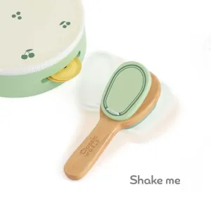 Vintage musical set of 5 pieces from Classic World with xylophone, drum, and flute