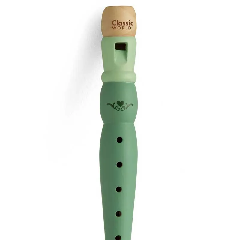 Vintage musical set of 5 pieces from Classic World with xylophone, drum, and flute