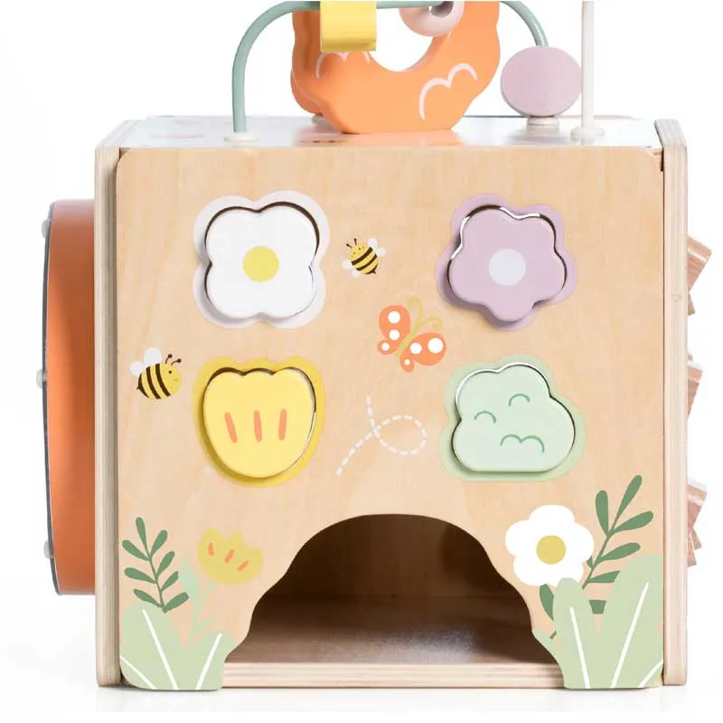 Wooden sensor cube Classic World 5 in 1 Beehive