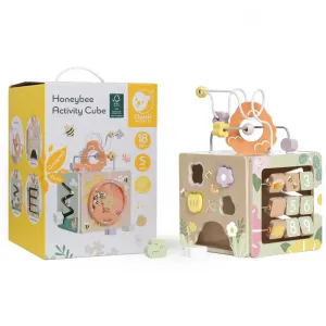 Wooden sensor cube Classic World 5 in 1 Beehive