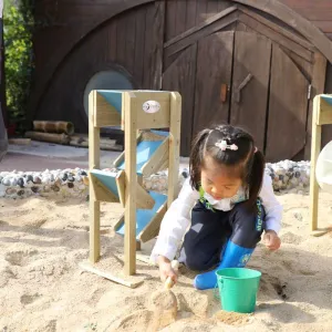 Дървена детска кула за игра с пясък Classic World Educational, 3+ години