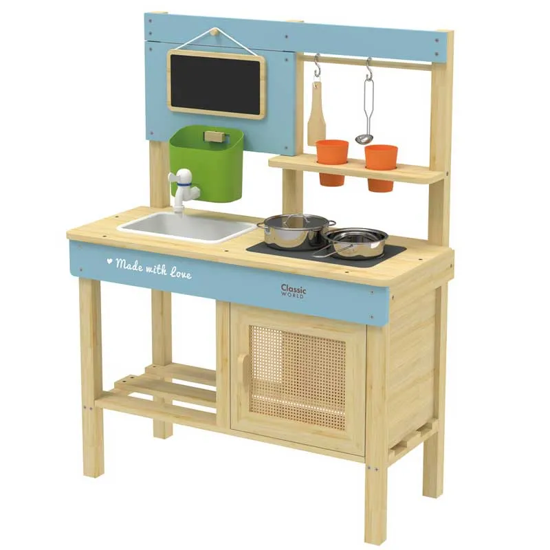 Wooden garden kitchen for children Classic World 90 cm - 3+ years