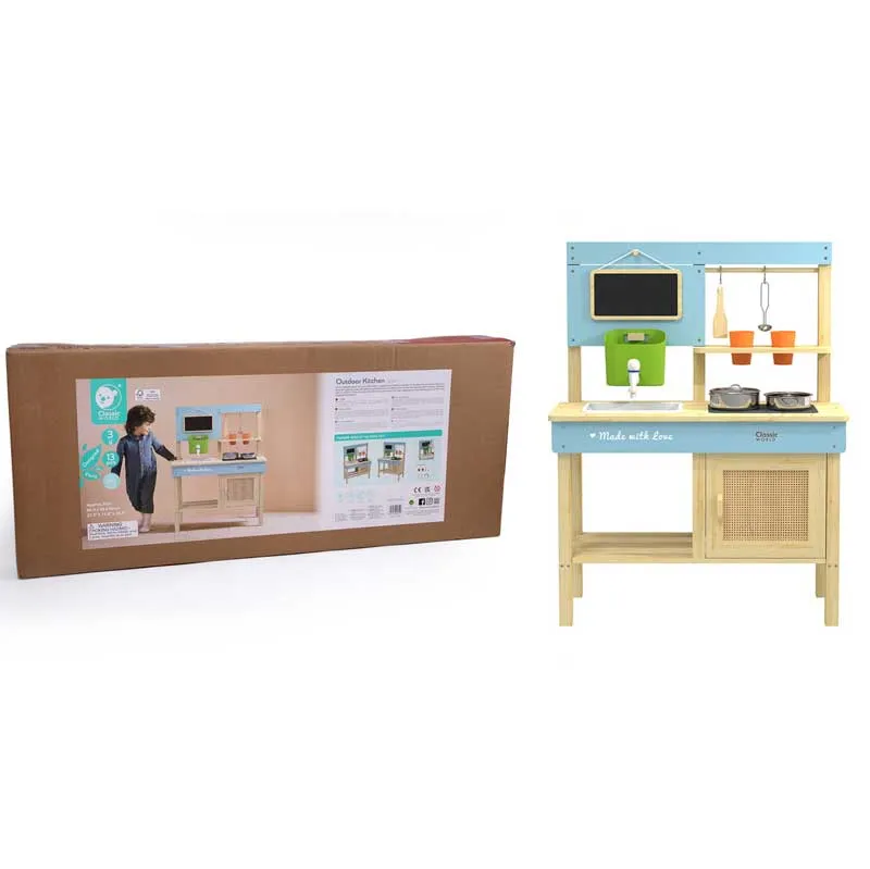 Wooden garden kitchen for children Classic World 90 cm - 3+ years