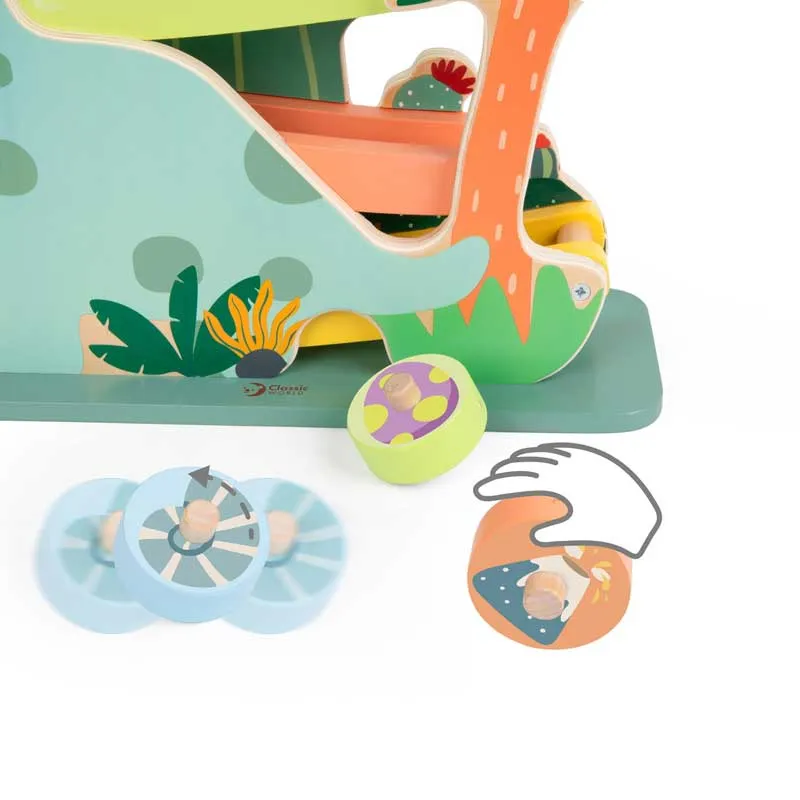 Wooden toy - Dinosaur Classic World slider