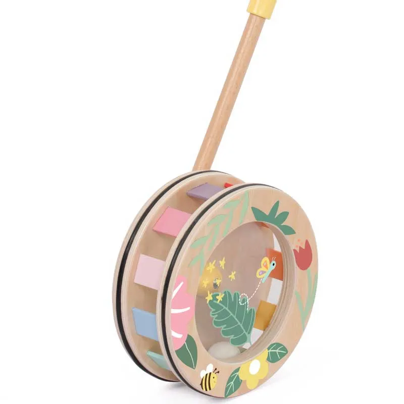 Wooden push toy Rainbow Classic World