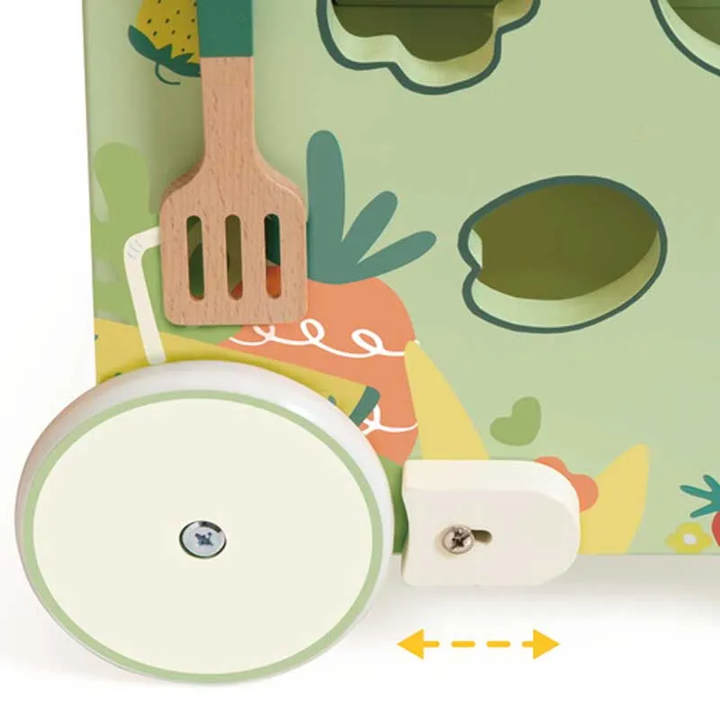 Wooden walker Classic World 2 in 1 Small kitchen for children