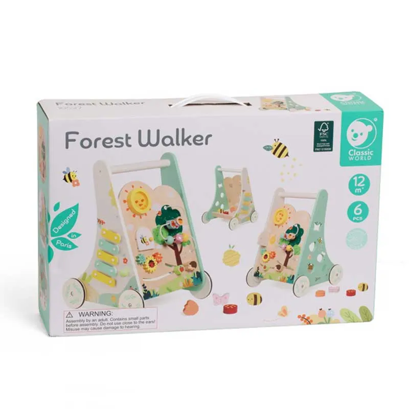 Wooden walker Classic World Forest world with activities