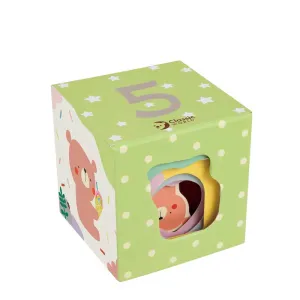 Wooden blocks for stacking from Classic World with forest motifs