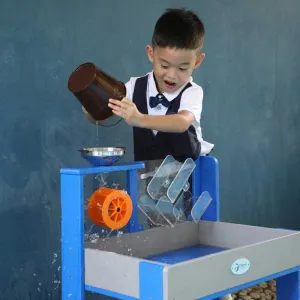 Sensory play set with water and sand Classic World made of wood