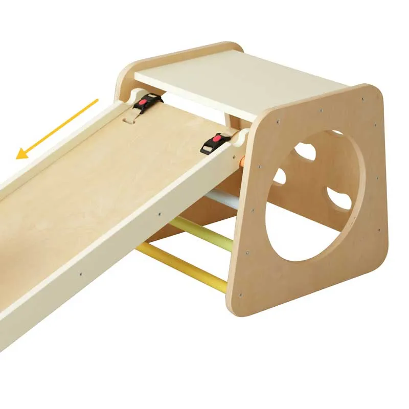 Folding wooden climbing set 5 in 1 Classic World for children over 1 year old.