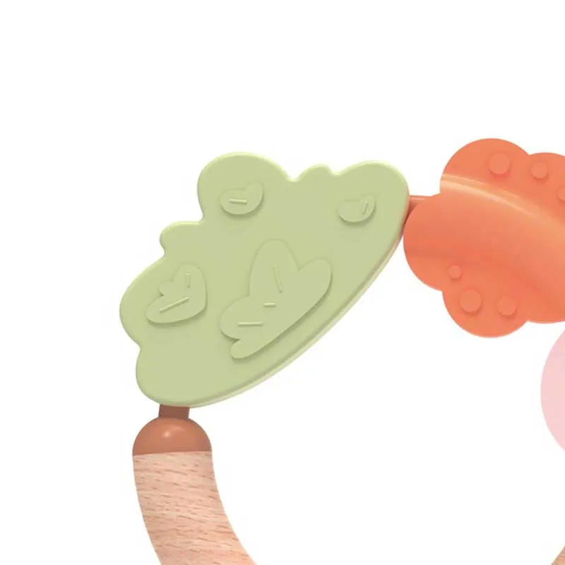 Silicone baby teether Leaf Classic World