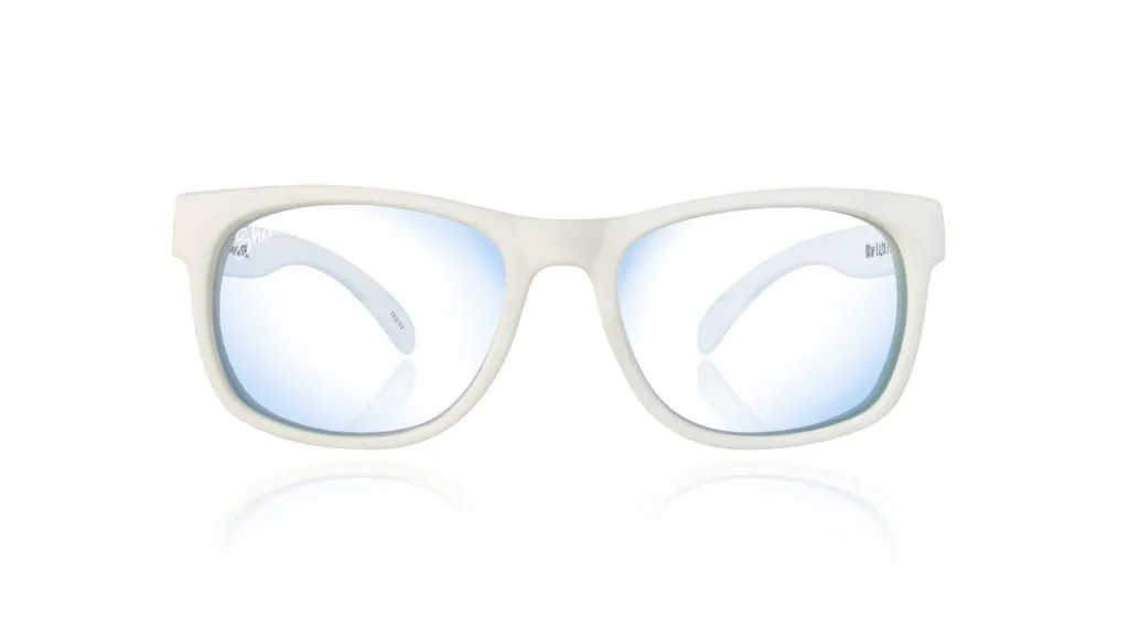 Protective glasses for adults - white