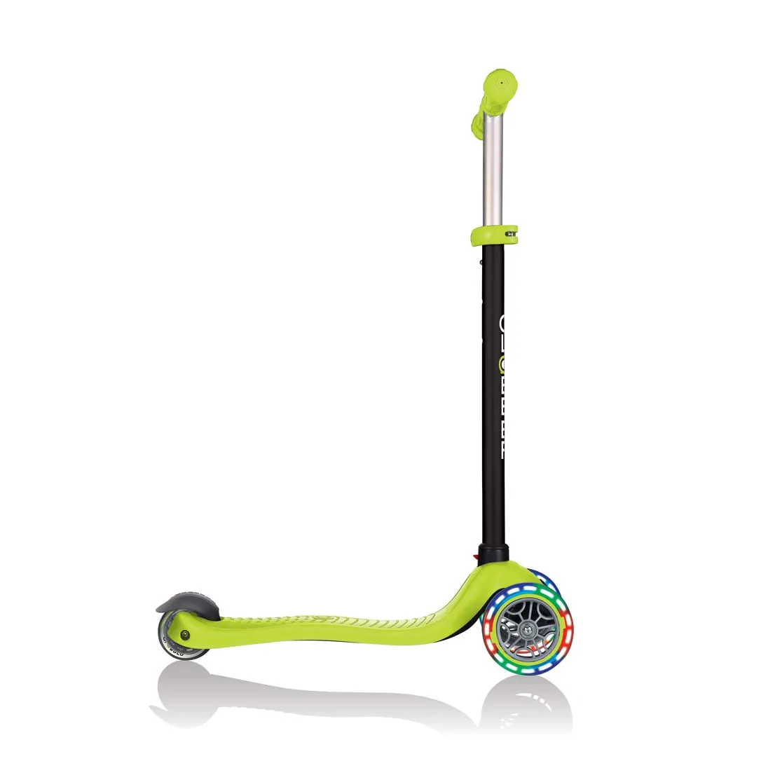 Тротинетка Globber 4 в 1 GO UP Sporty Lights - Зелена