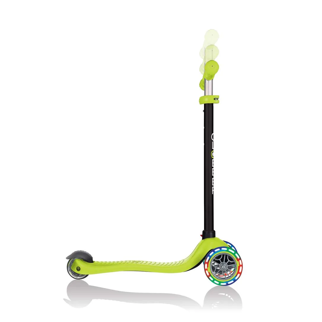 Тротинетка Globber 4 в 1 GO UP Sporty Lights - Зелена