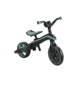 Детска триколка 4 в 1 GLOBBER EXPLORER TRIKE FOLDABLE, сгъваема, цвят маслина
