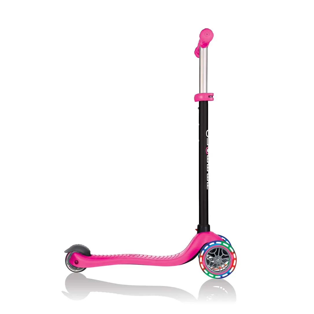 Тротинетка Globber 4 в 1 GO UP Sporty Lights - Розова