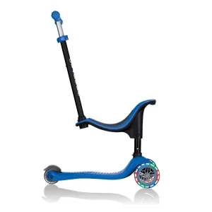 Тротинетка Globber 4 в 1 GO UP Sporty Lights - Синя