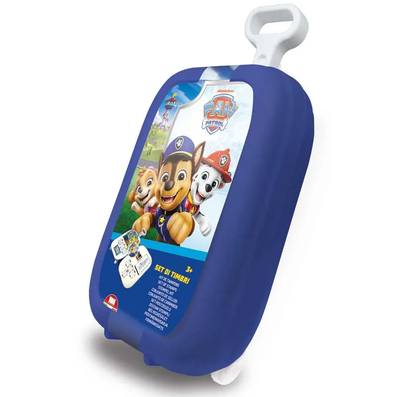 Children's drawing set Paw Patrol in a wheeled suitcase with accessories