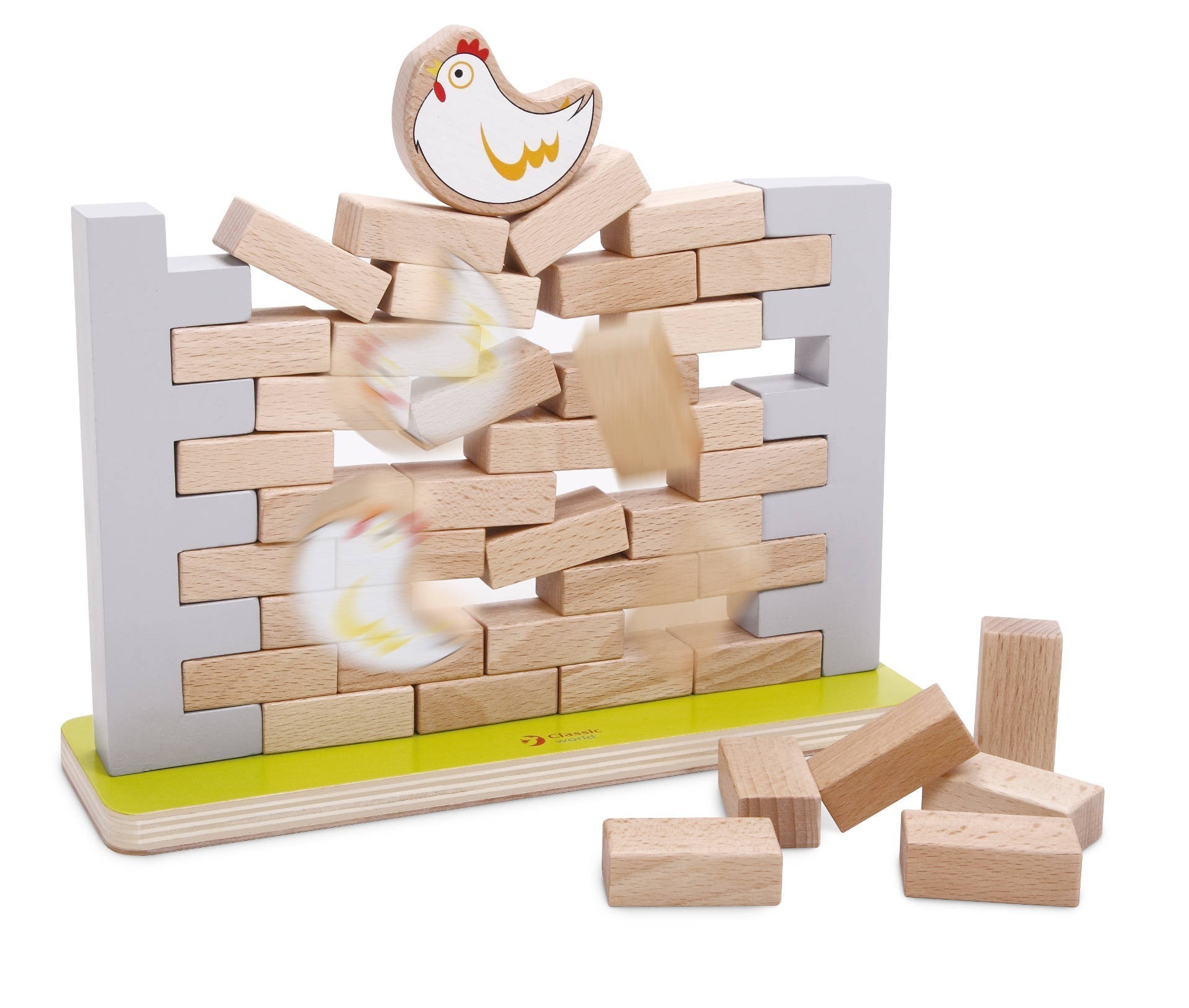 Дървена Играчка – Стена За Нареждане