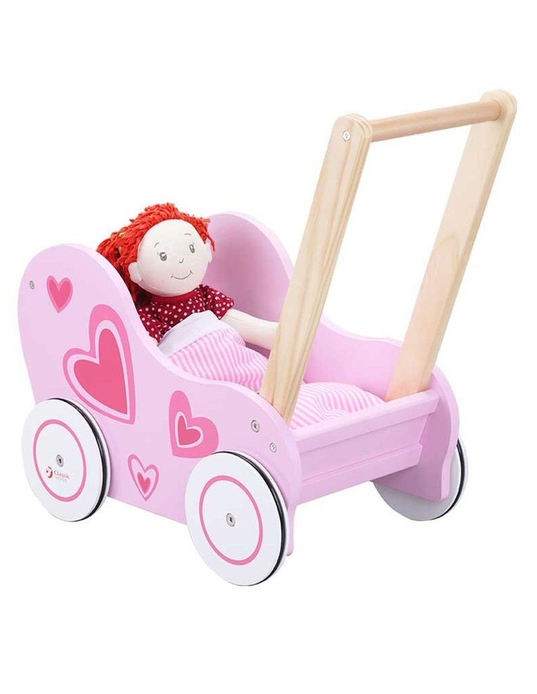 Детска Розова Количка За Кукли – Проходилка