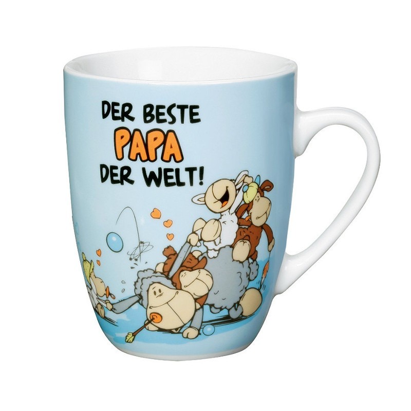 Порцеланова Чаша с Надпис “Der Beste Papa Der Welt”
